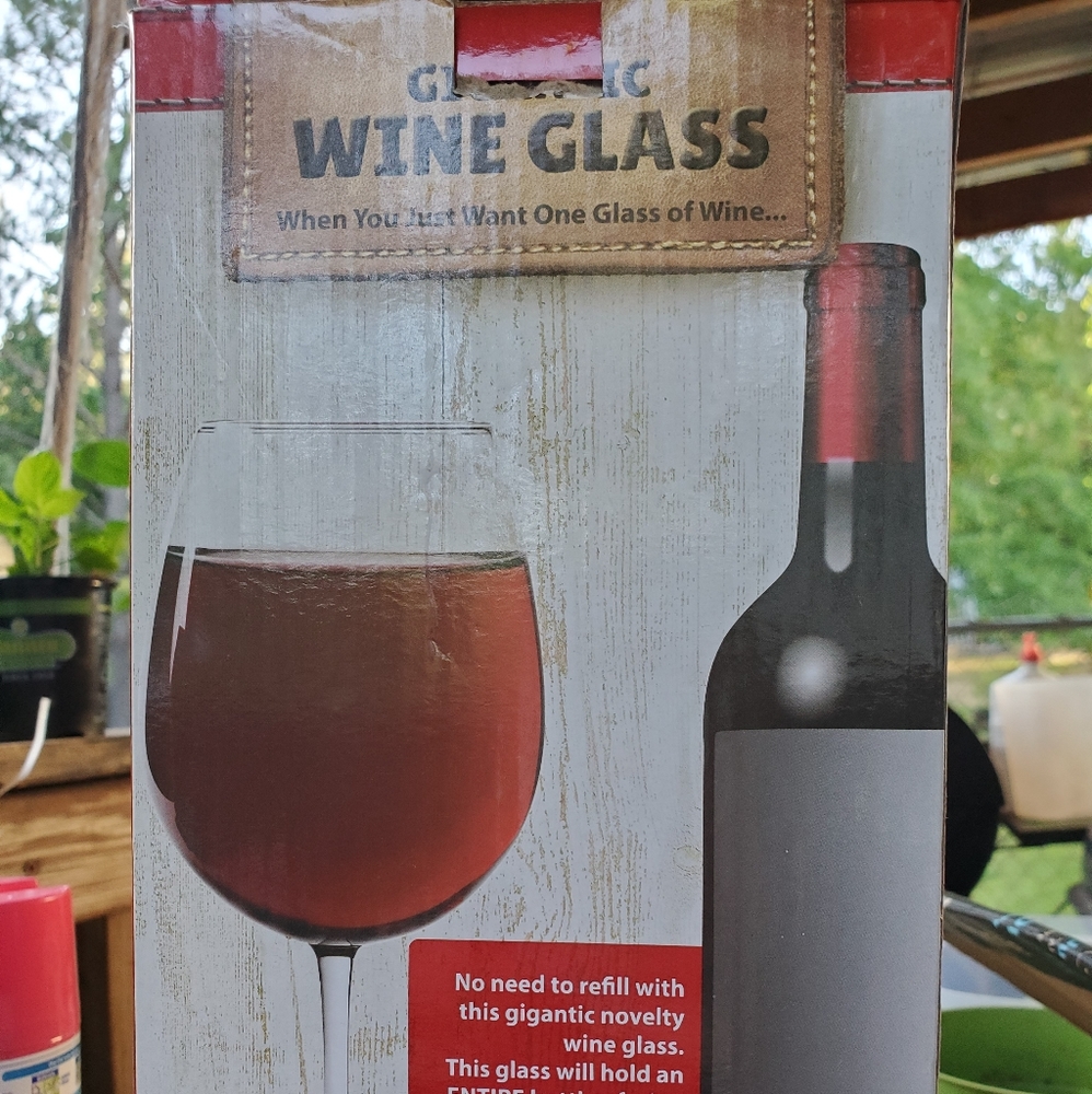 Giant wine glass